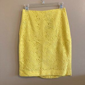 Beautiful Yellow Lace Skirt